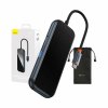 Adaptér 4v1 Baseus Hub USB-C na 4xUSB 3.0 (tmavo šedá)