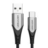 Kábel USB 2.0 A na USB-C Vention CODHD 3A, 0,5 m (sivý)