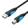 Kábel USB-A 2.0 do tlačiarne USB-B Vention VAS-A16-B200, 2 m (čierny)