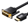 Kabel HDMI do DVI (24+1) Vention ABFBI 3m, 4K 60Hz/ 1080P 60Hz (čierny)