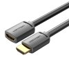 Predlžovací kábel HDMI 2.0 samec na HDMI 2.0 samicu Vention AHCBI, 3 m, 4K 60 Hz (čierny)