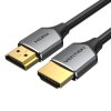 Ultra tenký kábel HDMI Vention ALEHH / 2 m / 4K / 60Hz (sivý)