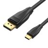 Kábel USB-C na DisplayPort 1.4 Vention CGYBG, 1,5 m, 8K 60Hz/4K 120Hz (čierny)
