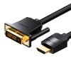 Kábel HDMI na DVI (24+1) Vention ABFBJ 5 m, 4K 60Hz/ 1080P 60Hz (čierny)