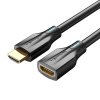 Predlžovací kábel HDMI 2.1 Vention AHBBG, 1,5 m, 8K 60Hz/ 4K 120Hz (čierny)