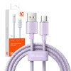 Kábel USB-A na Lightning Mcdodo CA-3652, 1,2 m (fialový)