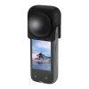 PULUZ silicone lens cover for Insta360 X4 / X5 (black)