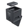 Indukčná nabíjačka Choetech T632-F 3v1 15W (čierna)