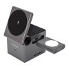 Indukčná nabíjačka Choetech T632-F 3v1 15W (čierna)