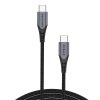 Kábel USB-C na USB-C 100W Vention TAHHD 5A 0,5 m USB 3.1 Gen2 4K (sivý)