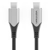Vention TAAHG kábel USB-C na USB-C 60W 1,5 m (sivý)