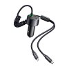 Nabíjačka do auta Mcdodo CC-0370, USB-C, Lightning, 120 W, navíjacie káble