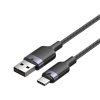 Kábel USB 2.0 A na USB-C 3A Vention CTNBF 1 M (čierny)