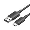 Kábel USB 2.0 A na USB-C 3A Vention CTQBF 1M (čierny)
