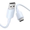 Kábel USB 2.0 A na USB-C 3A Vention CTQLF 1M (modrý)