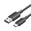 Kábel USB 2.0 A na USB-C 3A Vention CTQBH 2M (čierny)