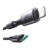Joyroom 30W kábel USB-C Lightning, 1,2 m sivý