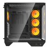 Počítačová skriňa Darkflash DY470 (čierna) + 4 ventilátory + držiak GPU