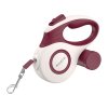 Rojeco A12 5M automatické zaťahovacie vodítko pre psov (červené)