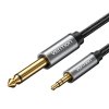 Audio kábel mini jack 3,5 mm samec na jack 6,35 mm samec Vention BCYHL 10 m