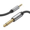 Audio kábel mini jack 3,5 mm samec na jack 6,35 mm samec Vention BCYHF 1 m