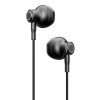 Káblové slúchadlá do uší Joyroom JR-EC07, Type-C (čierne)