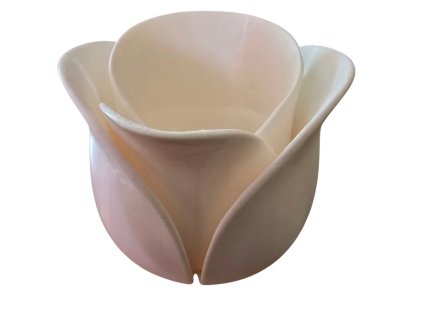 Tulipán formájú 3D nyomtatott váza – elegáns és modern dekoráció 10cm