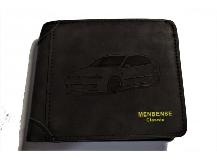 Pánská černá peněženka Seat Leon