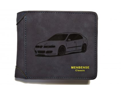 Pánská modrá peněženka Seat Leon
