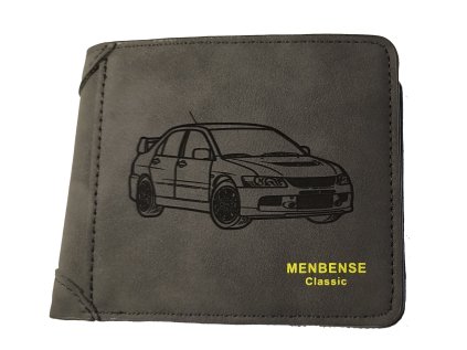 Pánská černá peněženka Mitsubishi Lancer