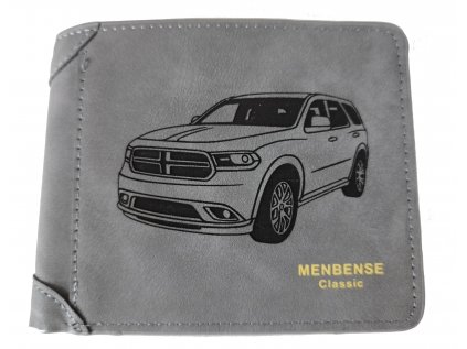 Pánská tmavě šedá peněženka Dodge Durango