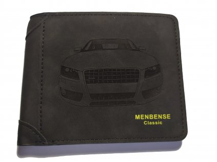Pánská černá peněženka Audi A5