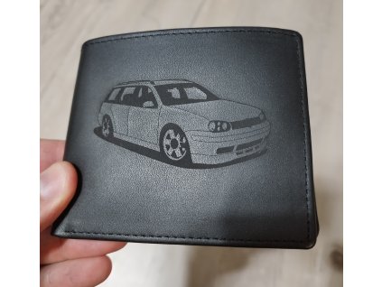 3859 5 cerna kozena penezenka vw golf iv variant