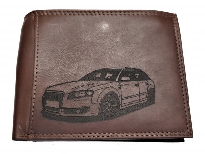 Kožená peněženka Audi A4 B7