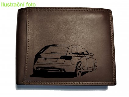 Kožená peněženka Audi A6 4F avant