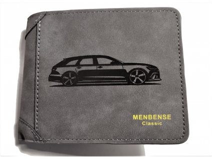 Pánská tmavě šedá peněženka Audi A6 4G