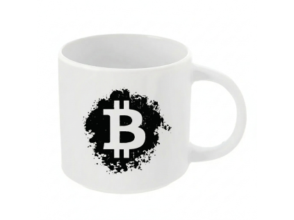 Hrnek s motivem BITCOIN