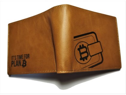 3880 8 panska hneda kozena penezenka s velkym mincovnikem bitcoin