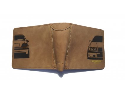 Pánská hnědá peněženka BMW E36