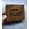 Pánská kožená peněženka s velkým mincovníkem Ford Mustang Shelby GT
