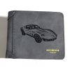 Pánská tmavě šedá peněženka Chevrolet Corvette