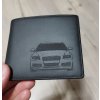Černá kožená peněženka Audi A4 B8