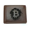 Kožená peněženka Bitcoin