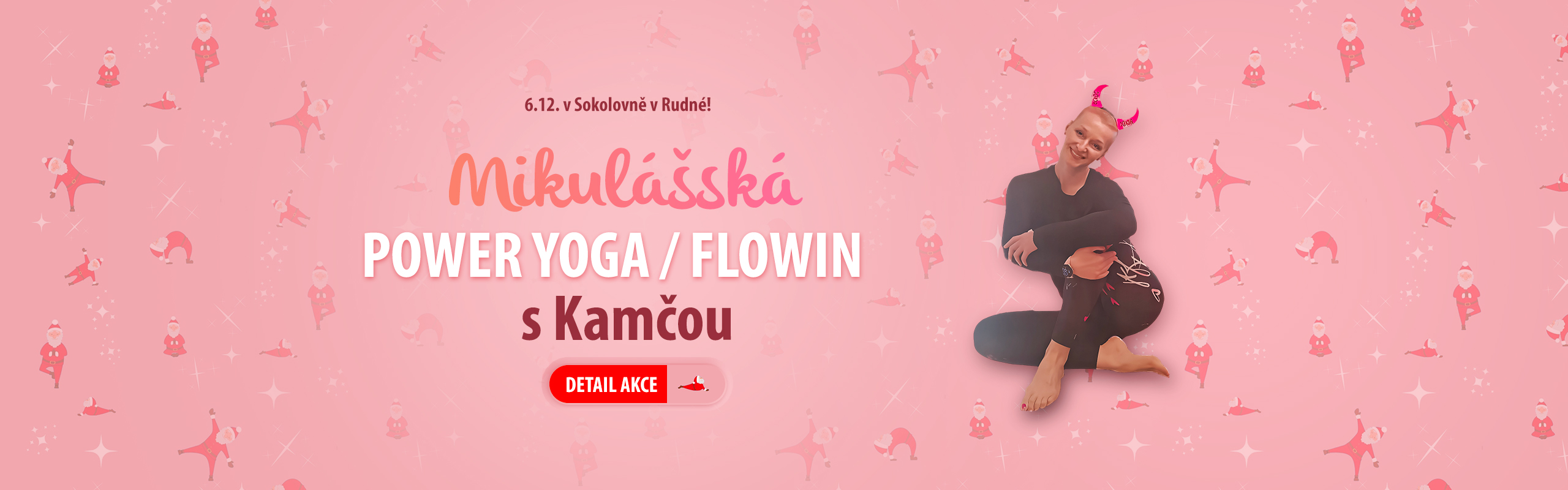Mikulášská yoga s Kamčou
