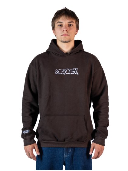 Graffiti Hoodie Brown