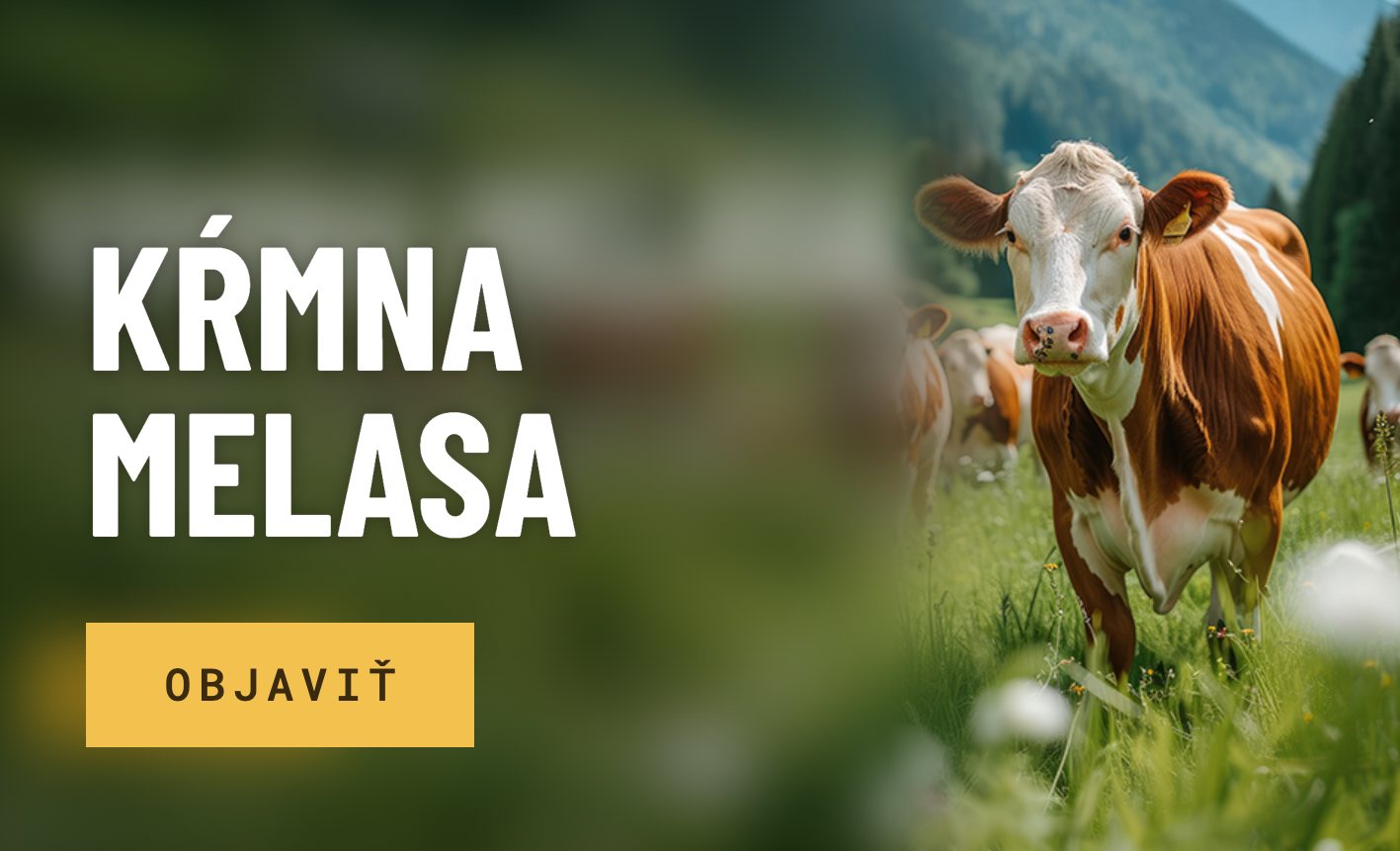 Krmná melasa pre hospodárske zvieratá