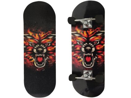 DŘEVĚNÝ SKATEBOARD LEV PRO DĚTI ABEC-5 KOLEČKA 50mm DÉLka 77 cm