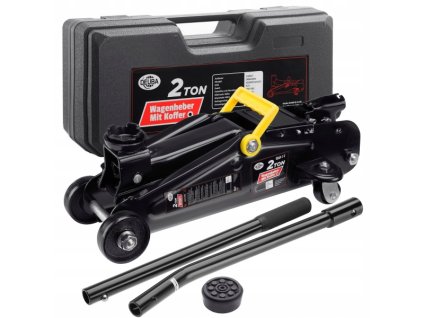 Hydraulický pojízdný zvedák hever v kufru 2 tuny