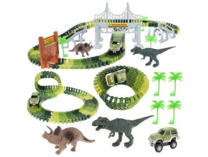 ISO 9417 Dinosauří autodráha 142 dílků