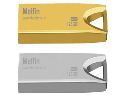 USB Flash Disk Melfin 128GB zlatá